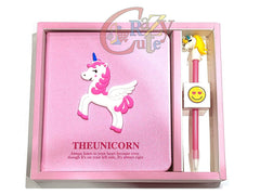 Crazy Cute Unicorn Notebook Gift Set™