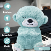 Breathing Musical Teddy Bear with Light™ For Kids
