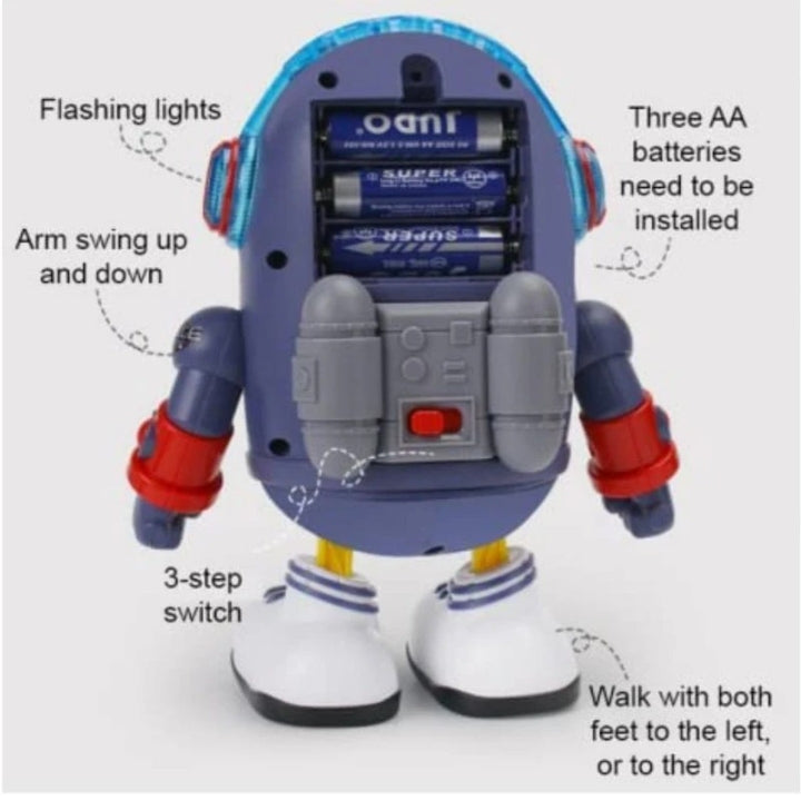 Dancing Space Duck Robot Toy™ with Lights & Music
