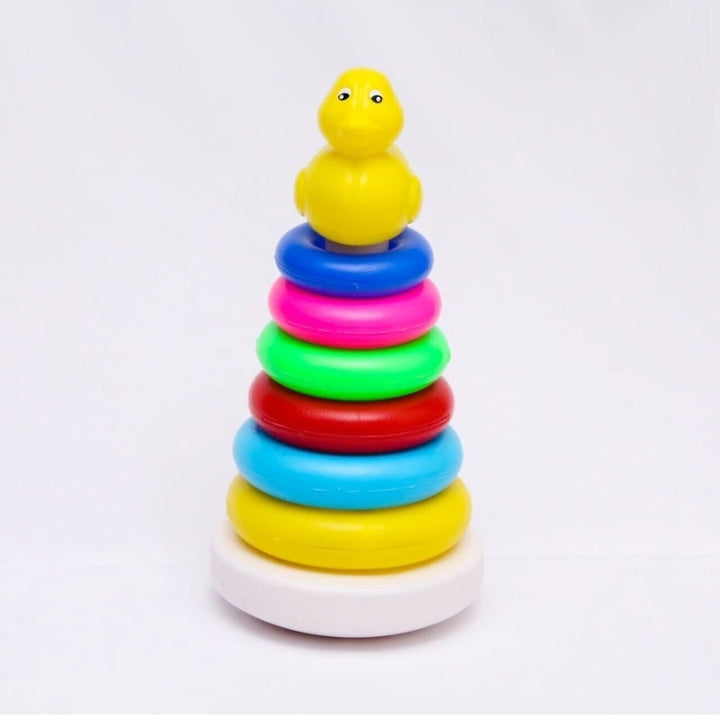 Ring Stacking Toy™ with Duck Topper