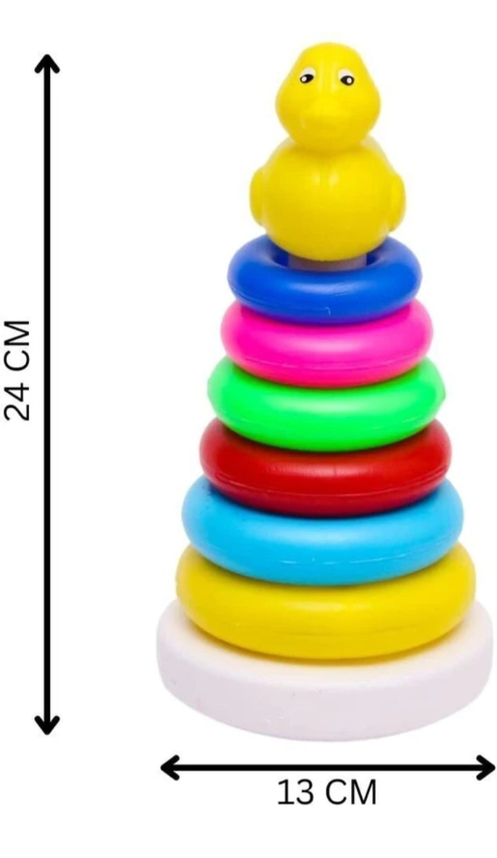 Ring Stacking Toy™ with Duck Topper