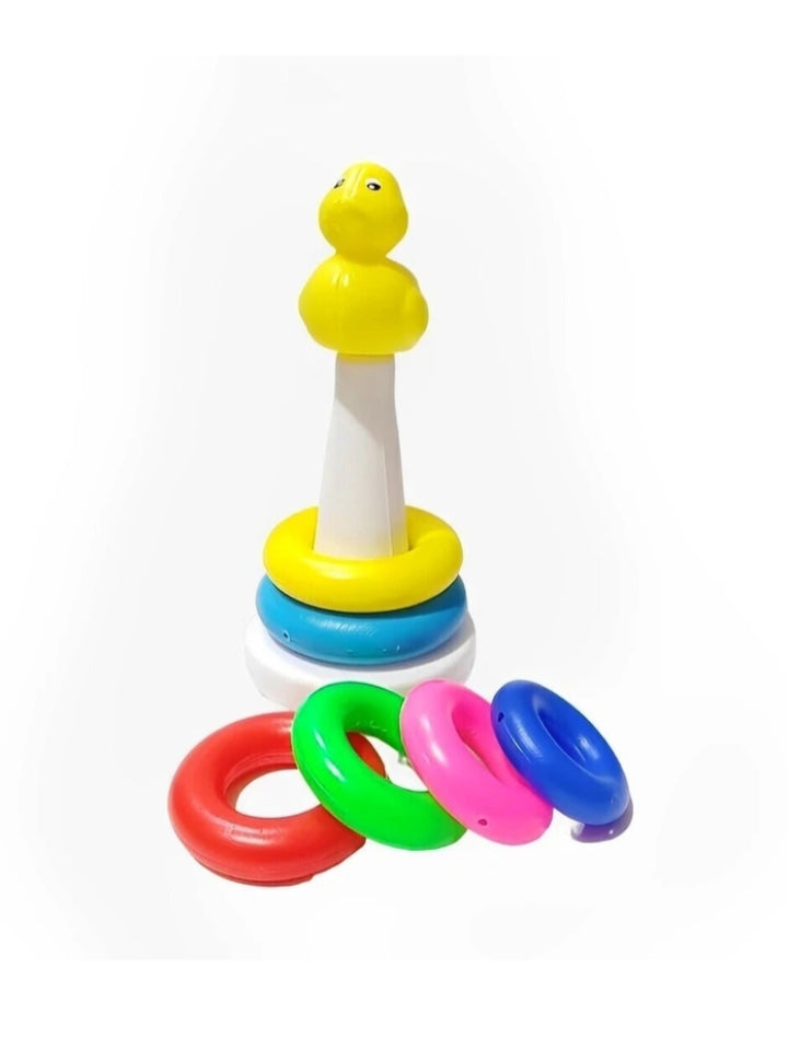 Ring Stacking Toy™ with Duck Topper