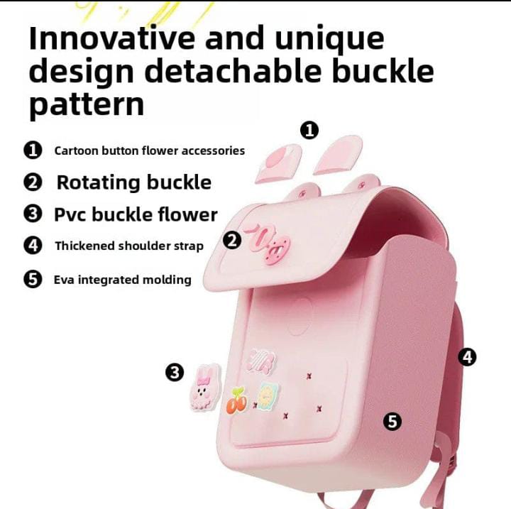 Cute Cartoon Kids Mini Backpack™ – Bunny Design School & Travel Bag