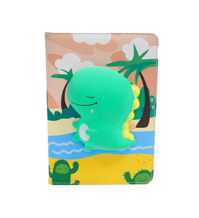 Cute 3D Dinosaur Plush Cover Notebook™